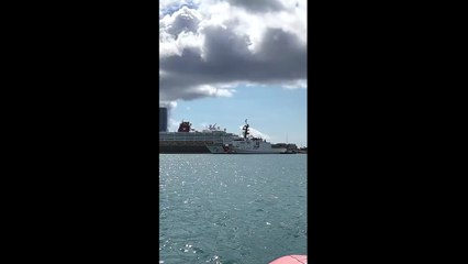 U.S. Coast Guard Cutter Midgett (WMSL 757) returns to its home port in Hawaii following a 79-day counterdrug patrol in the Eastern Pacific Ocean, seizing more than $156 million worth of cocaine. 🇺🇸
