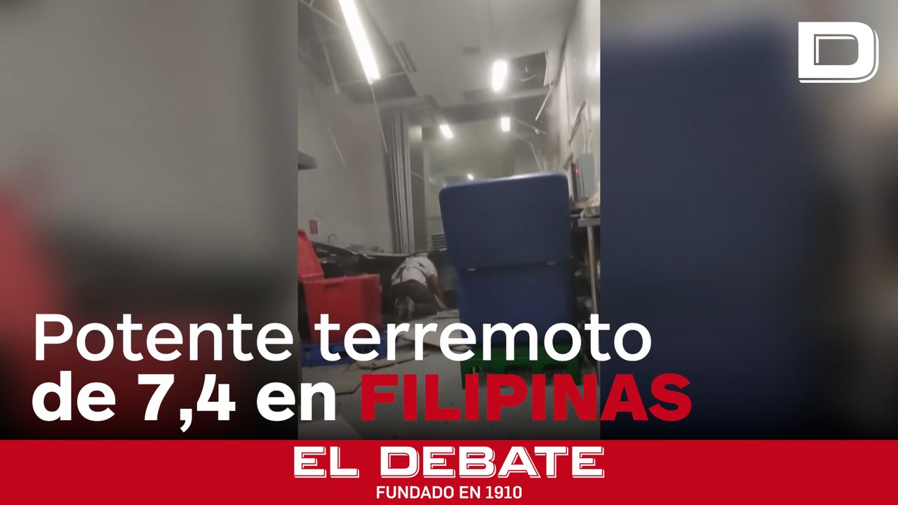 Un potente terremoto de 7,4 sacude Mindanao y obliga a activar la alerta de tsunami en Filipinas