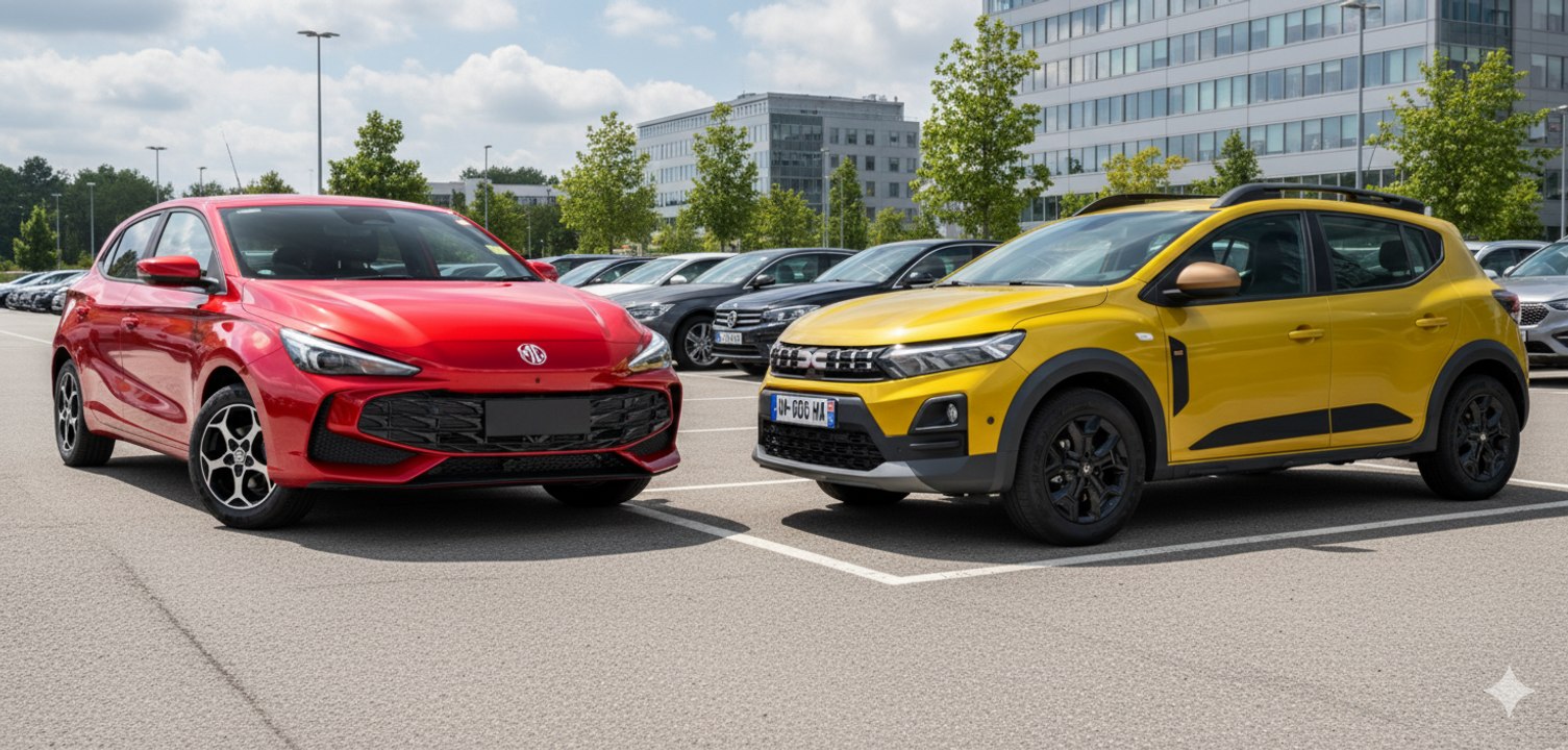 Vergleich: Dacia Sandero Stepway Hybrid gegen MG3 Hybrid – Das große Duell
