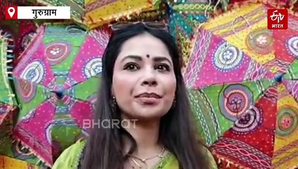 गुरुग्राम में करवाचौथ की धूम, स्किल डेवलपमेंट सेंटर "परवाह" के बच्चों ने महिलाओं को रचाई मेहंदी