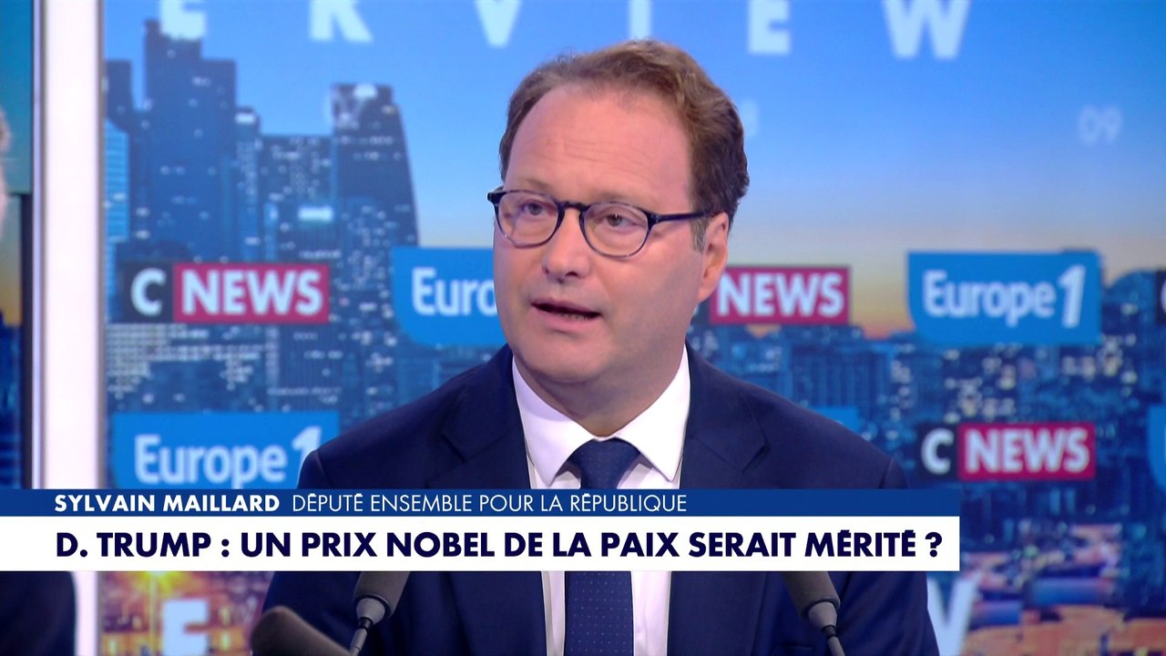 Sylvain Maillard : «Bravo aux Américains ! Bravo au président Trump d’avoir fait plier le Hamas»