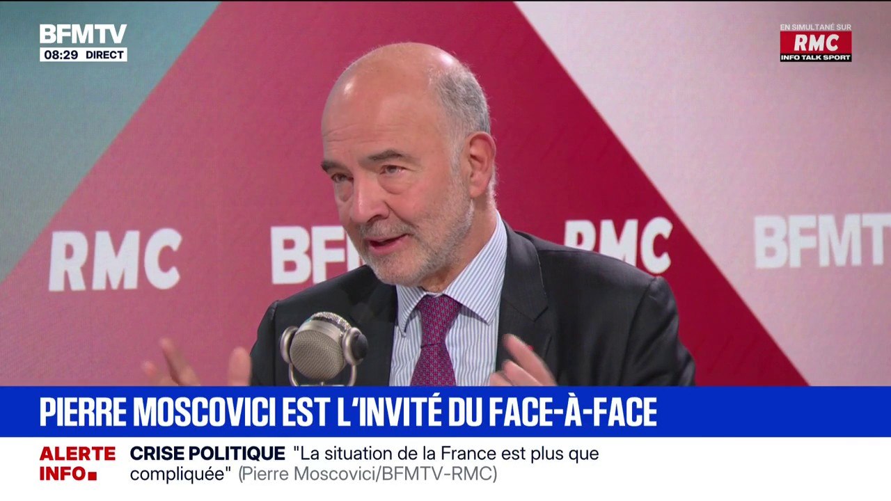 Pierre Moscovici, président de la Cour des comptes: "Nous vivons une crise politique et démocratique sans précédent"