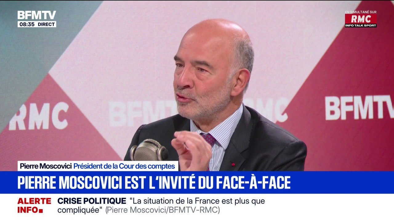 Pierre Moscovici: "Je constate une chose heureuse sur 2025, nos finances publiques ont commencé à se rétablir"
