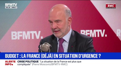 Réforme des retraites : "Si on choisit d'abroger, il faut trouver d'autres modes de financement", souligne Pierre Moscovici