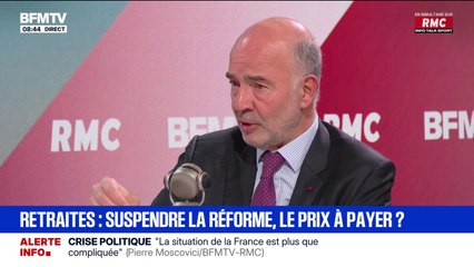 "La question ne m'a jamais été posée": Pierre Moscovici dément les rumeurs sur sa nomination à Matignon