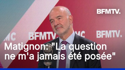 Matignon, retraites, budget... L'interview de Pierre Moscovici en intégralité