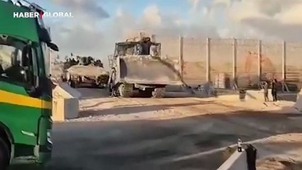 İsrail ordusu Gazze Şeridi'nden çekiliyor! Görüntüler gelmeye başladı