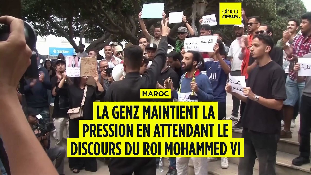 Maroc : la GenZ 212 maintient la pression dans l’attente du discours royal