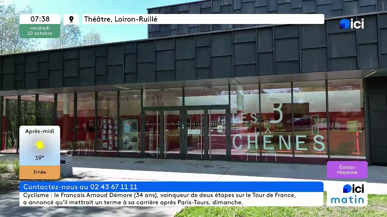 10/10/2025 - ici matin par ici Mayenne en vidéo
