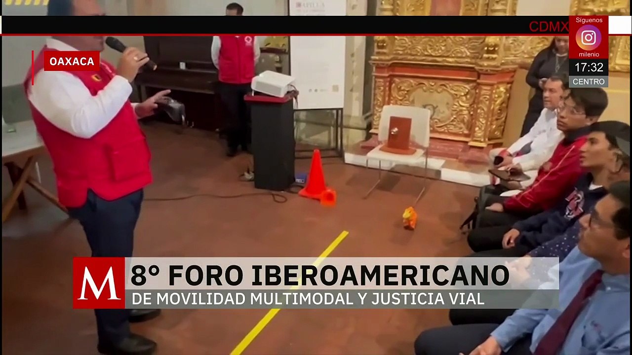 Se celebra el octavo Foro Iberoamericano de Movilidad Multimodal y Justicia Vial en Oaxaca