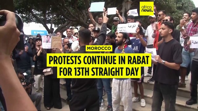Morocco protests enter 13th day as youth movement gains momentum