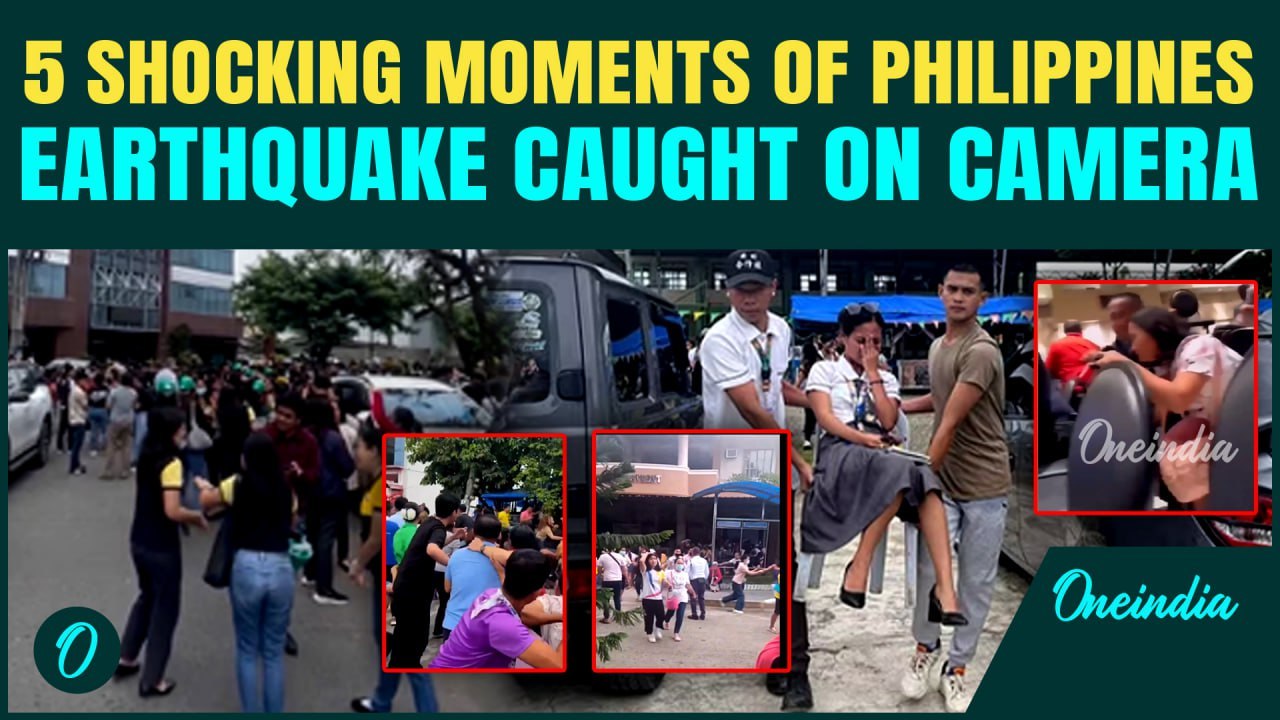 Philippines Earthquake Terrifying Videos: 5 Incidents of People Running for Lives after 7.4 Quake