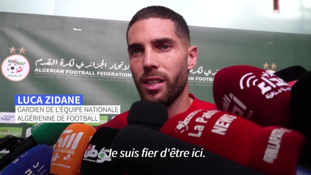 Foot: Luca Zidane fier de porter les couleurs de l'Algérie