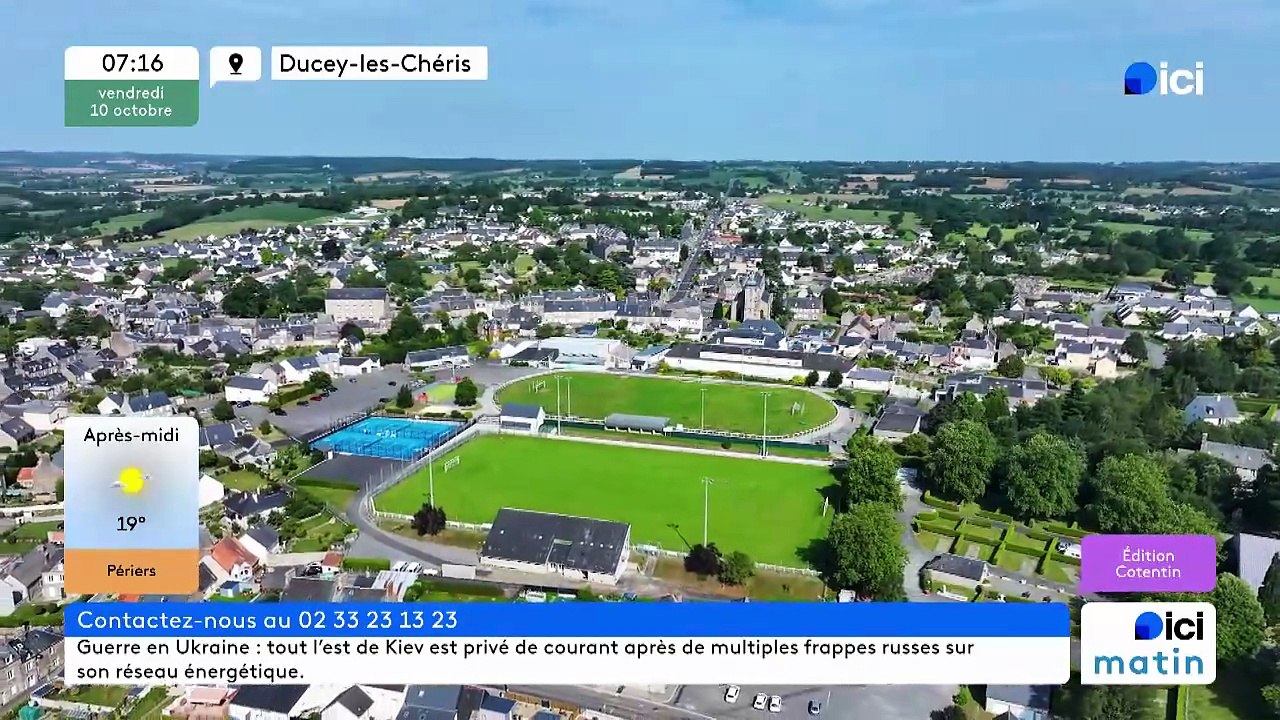 10/10/2025 - ici matin par ici Cotentin en vidéo