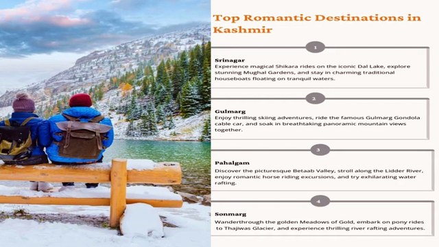 shmir Honeymoon Packages - Discover Romantic Kashmir Holiday Packages