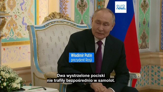Rosja przyznaje się do zestrzelenia samolotu Azerbaijan Airlines