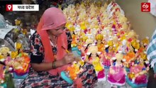 दिखने लगी दिवाली की रौनक, भगवान गणेश लक्ष्मी की मूर्तियों को अंतिम रूप देने में जुटे मूर्तिकार