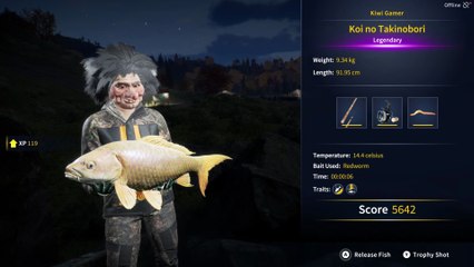 Legendary Fish Koi no Takinoboei Kamuibetsu Reserve COTW The Angler 9 October 2025