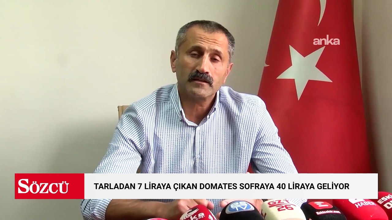 "Tarladan 7 liraya çıkan domates, vatandaşın so...