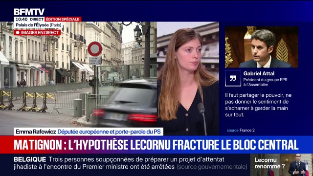 Emma Rafowicz, porte-parole du PS: Nous voulons une cohabitation avec un Premier ministre de gauche