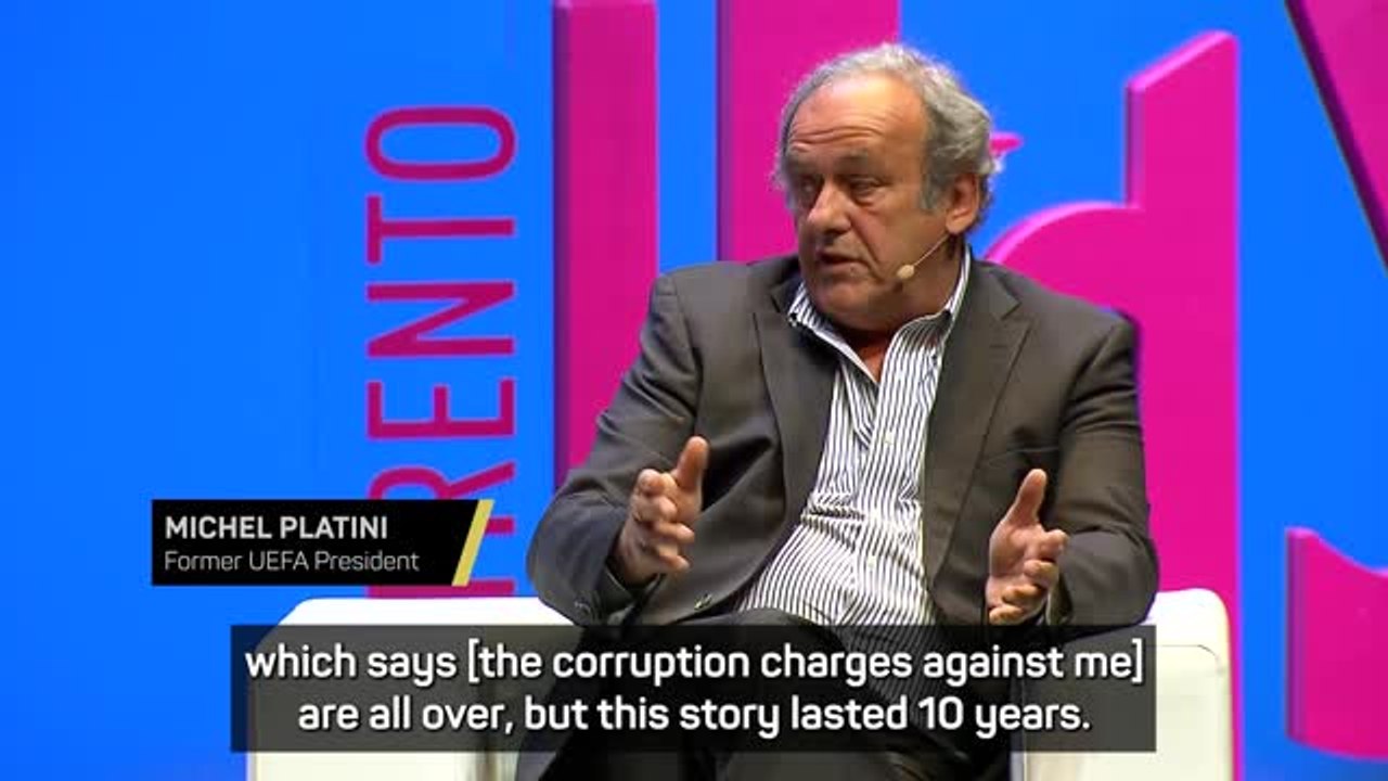Platini pleased 10-year FIFA corruption nightmare finally over