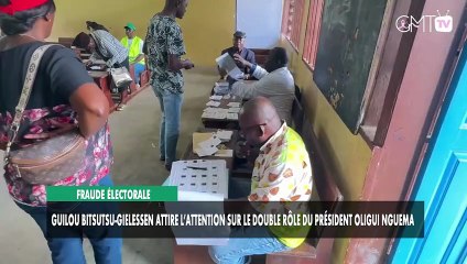 [#Reportage] Fraude électorale : Guilou Bitsutsu-Gielessen attire l’attention sur le double rôle du président Oligui Nguema