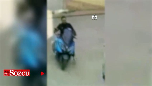 Beyoğlu'nda polislerin Dur ihtarına uymayan motosikletli şüpheli yakalandı