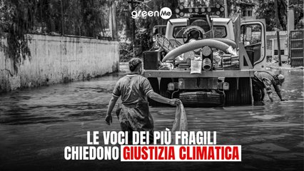 Le voci più fragili chiedono Giustizia Climatica
