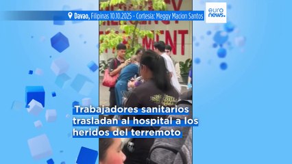 Un terremoto al sur de Filipinas y su réplica activan la alerta de tsunami
