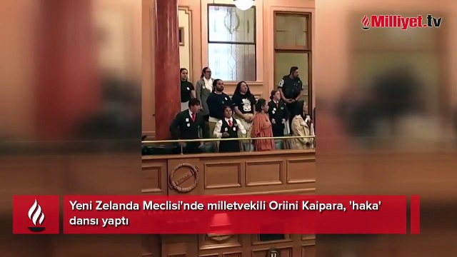 Yeni Zelanda Meclisi'nde kaos çıktı! Yeni vekil 'haka' dansı yaptı, ortalık karıştı