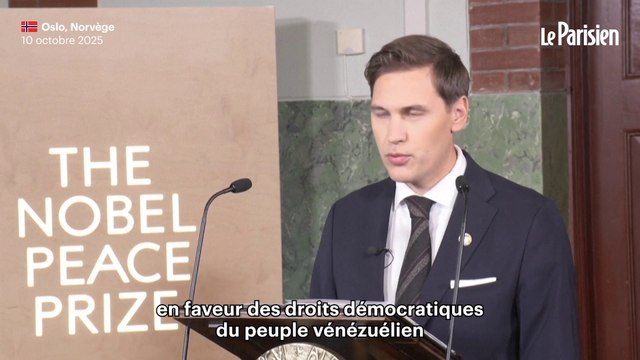 Le prix Nobel de la paix décerné à la Vénézuélienne Maria Corina Machado