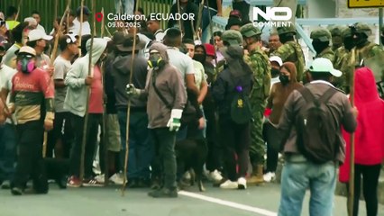 Protests over fuel price hikes plunge Ecuador into political crisis