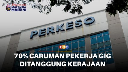 70% caruman pekerja gig ditanggung kerajaan