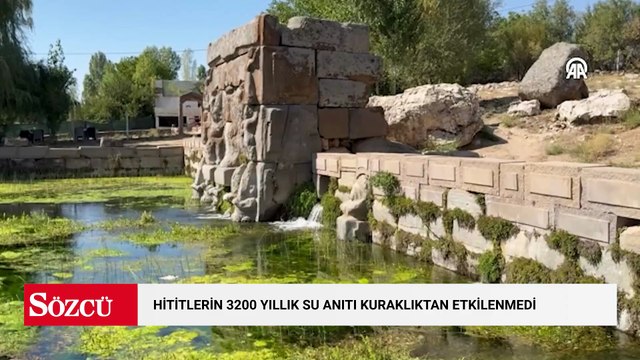3 bin 200 yıllık kutsal anıt kuraklığa meydan okuyor