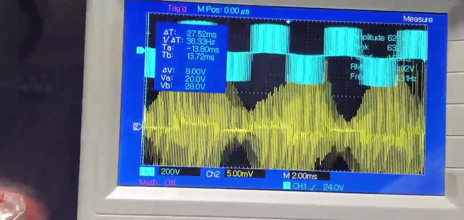 Dc inverter ac compressor RPM and frequency HZ testing Dc inverter ac pcb training center #533