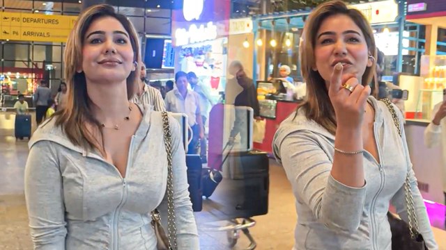 Kangna Sharma Flaunts Her Stunning Airport Look, Spotted At Mumbai Airport Arrival