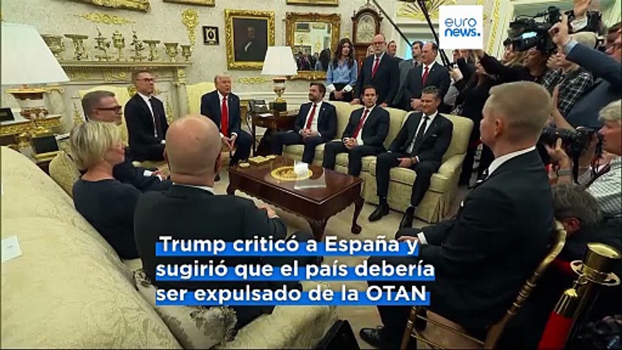 Trump sugiere que España debería ser expulsada de la OTAN por los desacuerdos en gasto de Defensa