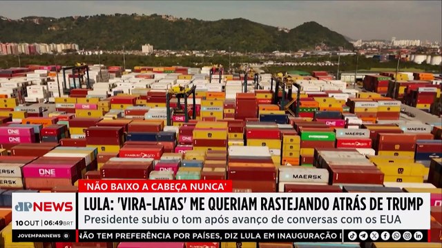Lula: “Vira-latas queriam que eu rastejasse atrás de Trump”