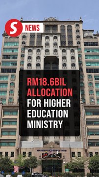 Budget 2026: RM18.6bil allocation for Higher Education Ministry