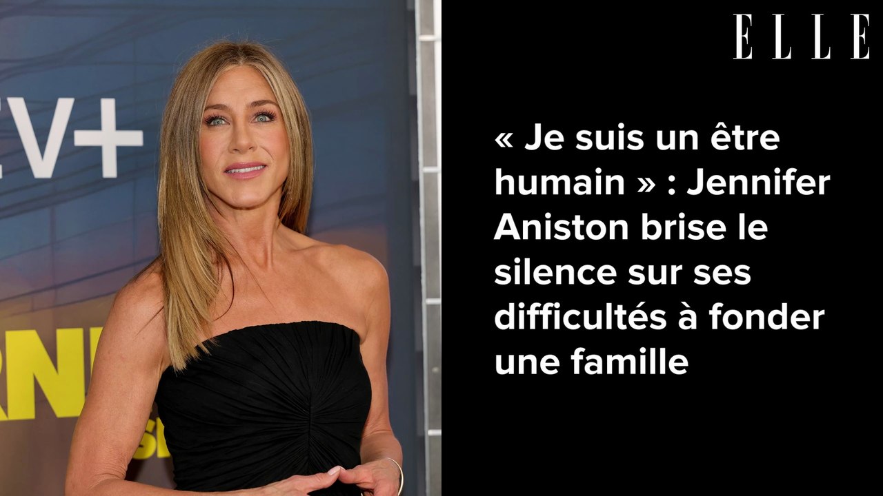 « Je suis un être humain » : Jennifer Aniston brise le silence sur ses difficultés à fonder une famille