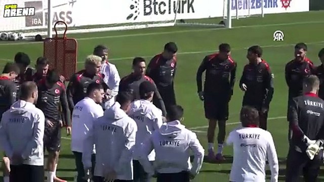 A Milli Futbol Takımı, Bulgaristan maçının hazırlıklarını tamamladı