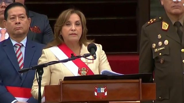 El Congreso peruano destituye de manera exprés a la presidenta Dina Boluarte