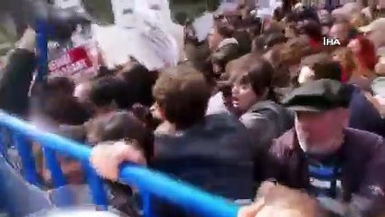 10 Ekim Ankara Garı Katliamı’nın 10. yılı anmasında ortalık karıştı