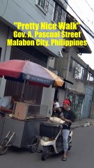 Pretty Nice Walk Along Gov. A. Pascual Street, Malabon City, Philippines