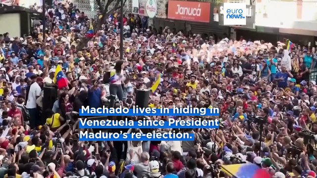 Venezuelan opposition leader María Corina Machado wins 2025 Nobel Peace Prize