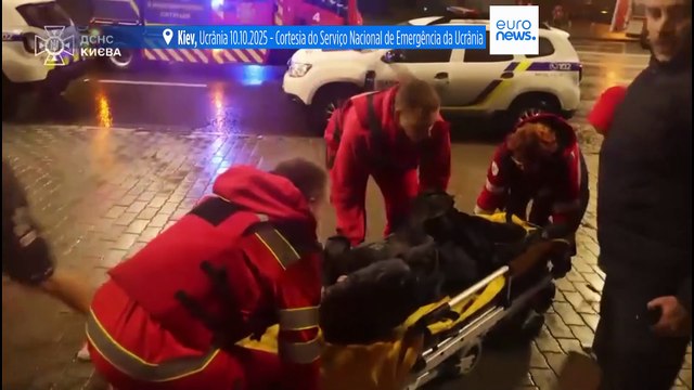 Rússia lança quase 500 drones e mísseis contra a Ucrânia em novo ataque noturno