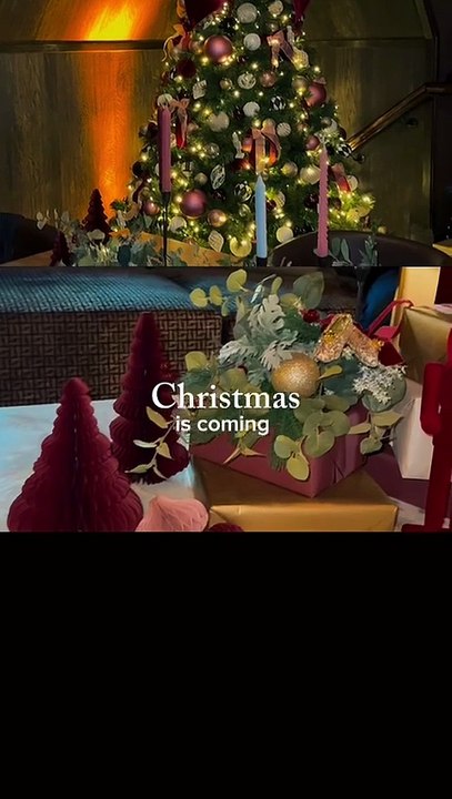 Inside the penthouse suite at Christmas at The...