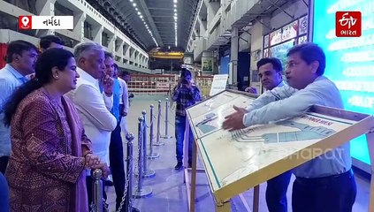 રેલવે અને જળશક્તિ મંત્રી વી. સોમન્ના ગુજરાતના પ્રવાસે, સ્ટેચ્યૂ ઓફ યુનિટીમાં સરદારની પ્રતિમાને પુષ્પો અર્પણ કર્યા