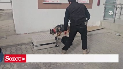 Erzincan’a Uyuşturucu Getiren Şüpheli Otobüste Yakalandı