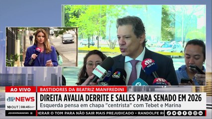 Direita avalia dobradinha de Derrite e Salles para Senado em SP; Deysi e Motta comentam